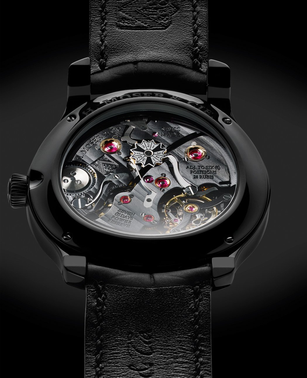 PERPETUAL CALENDAR BLACK EDITION OT H. Moser & Cie