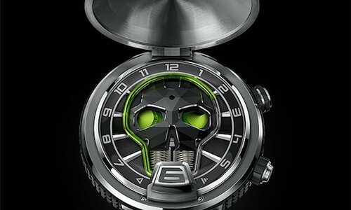 HYT представляет свои первые карманные часы Skull Pocket