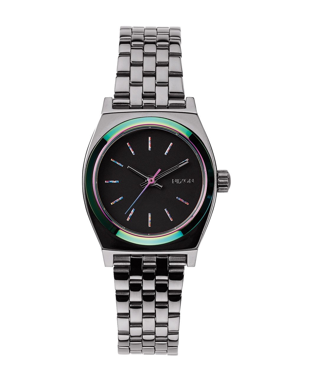THE SMALL TIME TELLER (GUNMETAL & MULTICOLOUR) OT Nixon