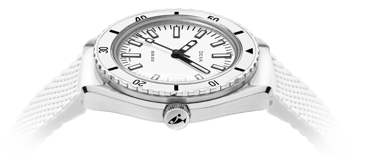 Doxa представляет SUB 200 Whitepearl