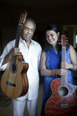 Музыка: мэтр Джильберто Джил (Gilberto Gil), (слева), с начинающей музыканткой Диной Ель Уэдиди (Dina El Wedidi)