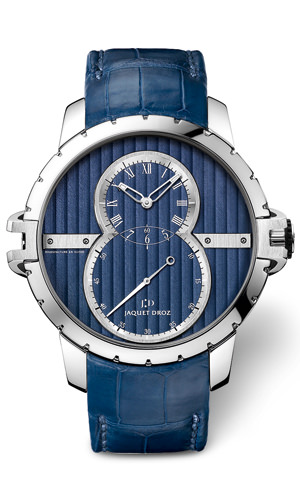 Часы Grande Seconde SW Steel от Jaquet Droz (Синий)