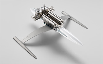 MusicMachine от MB&F & Reuge (в белом цвете)