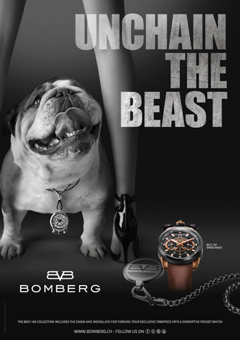 Реклама Unchain the Beast от Bomberg