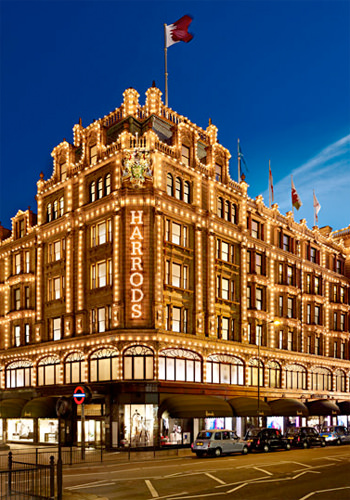 Бутик Harrods в Лондоне (Великобритания)