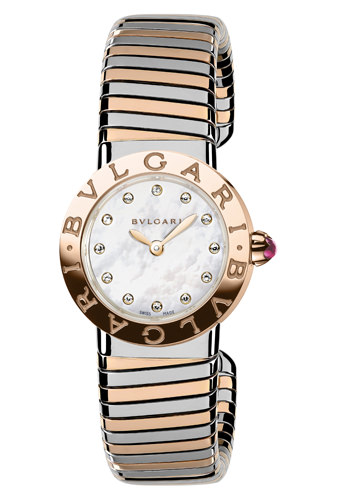 Bulgari Bulgari Tubogas (белое золото, желтое золото и бриллианты)