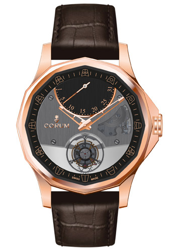 Часы Admiral's Cup Legend 42 Flying Tourbillon от Corum (вид спереди)