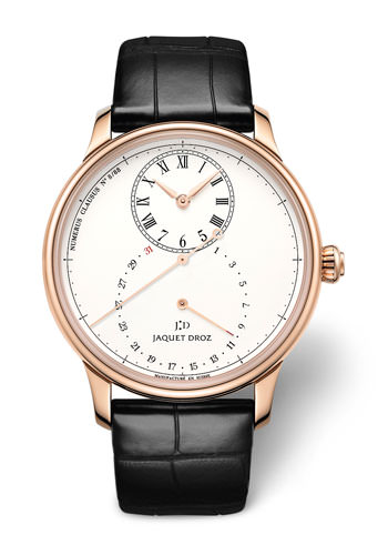 Часы Grande Seconde Deadbeat от Jaquet Droz (вид спереди)