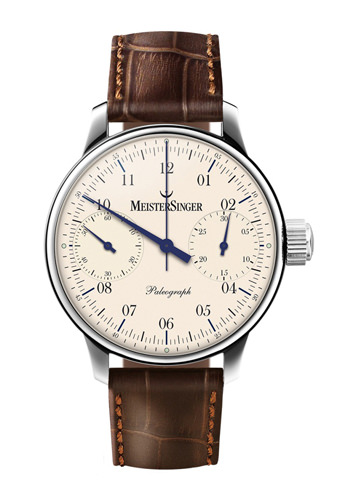 Часы Paleograph от MeisterSinger (цвет слоновой кости)