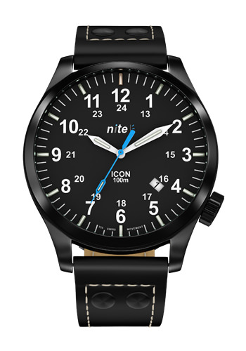 Часы Icon 201 (вид спереди) от Nite Watches