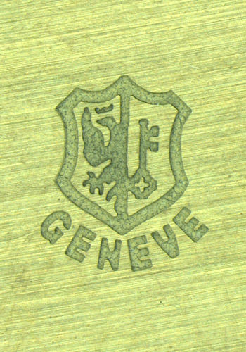 Новое Женевское клеймо - Poinçon de Genève