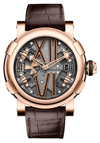 Часы Steampunk Auto Full Red от RJ-Romain Jerome
