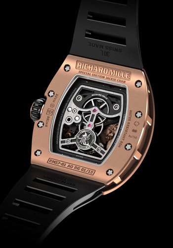 Часы RM 57-01 Phoenix and Dragon - Jackie Chan от Richard Mille (вид сзади)