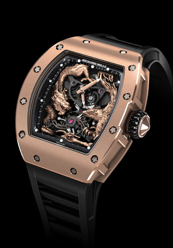 Часы RM 57-01 Phoenix and Dragon - Jackie Chan от Richard Mille (вид спереди)