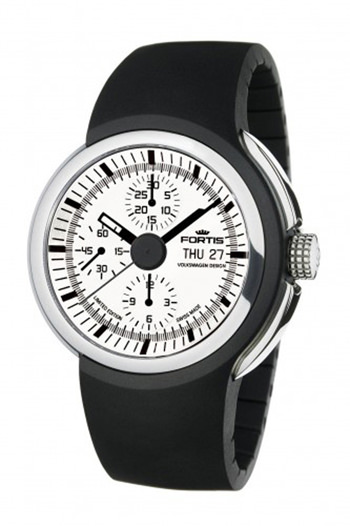 Spaceleader Chronograph от Fortis (белый циферблат)
