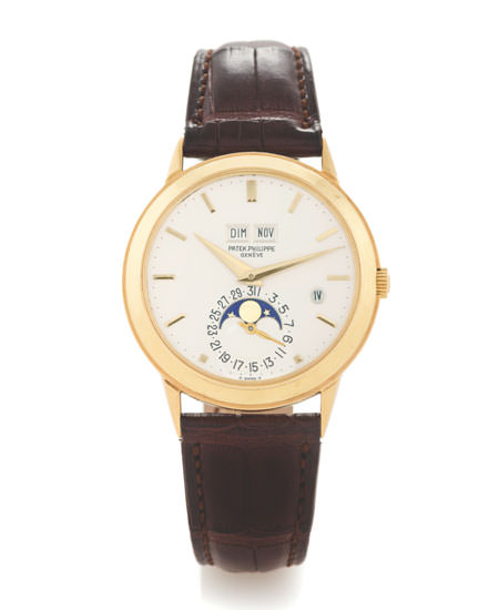 Patek Philippe Ref. 3448 с индикатором високосного года (лот 602)