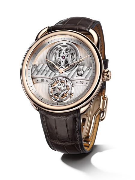 Хронометр Arceau Lift с парящим турбийоном от Hermès