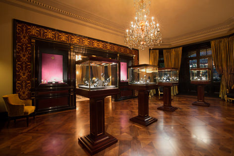 Интерьер Maison Patek Philippe в Шанхае