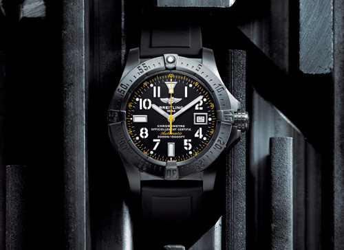 Avenger Seawolf Blacksteel Code Yellow от Breitling