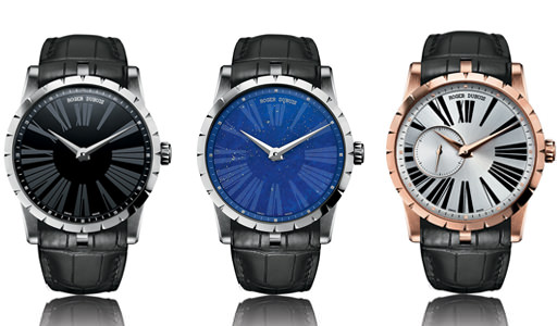 Модели из новой коллекции Excalibur марки Roger Dubuis в 42-миллиметровом корпусе 