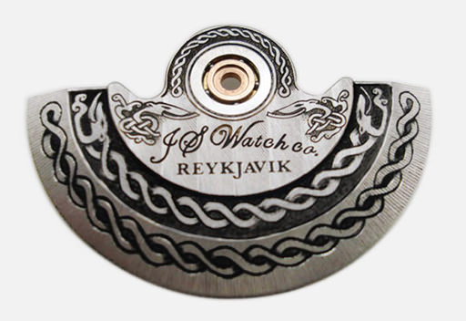 Гравированный ротор Friesland God Special Edition от JS Watch Co.