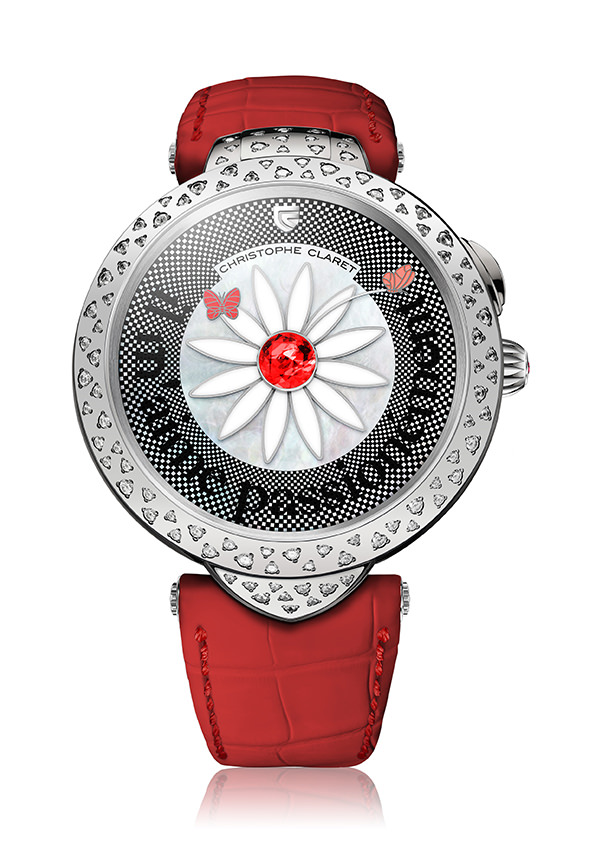 Часы Marguerite от Christophe Claret со стрелками-бабочками