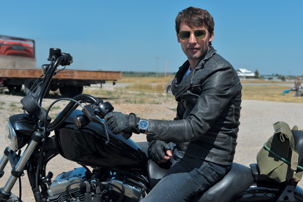 James Blunt с часами модели Terrascope от JeanRichard