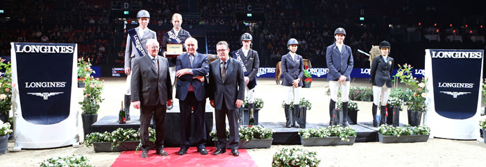Вручение призов на Гран-при Longines