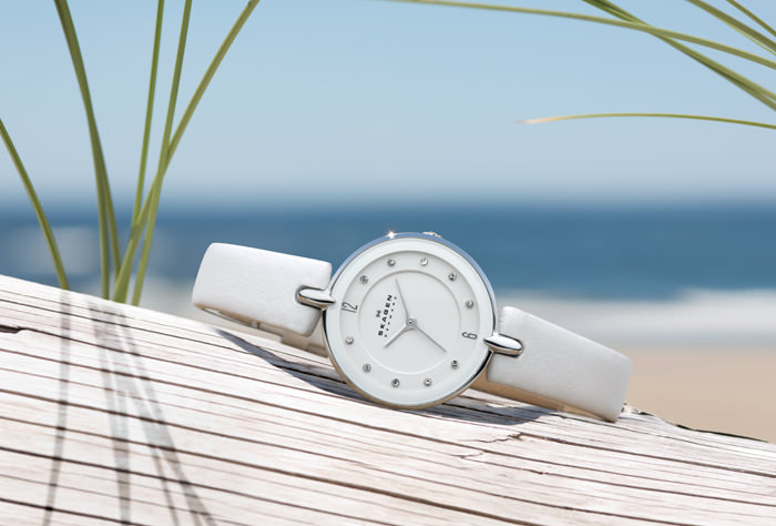 Часы из коллекции весна/лето 2013, спроектированные Хиромиши Конно для Skagen