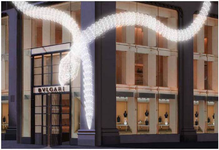 Флагманский бутик Bulgari на Пятой Авеню
