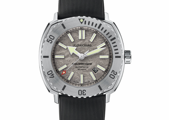 Aquascope с серым циферблатом «Хокусай» от JeanRichard