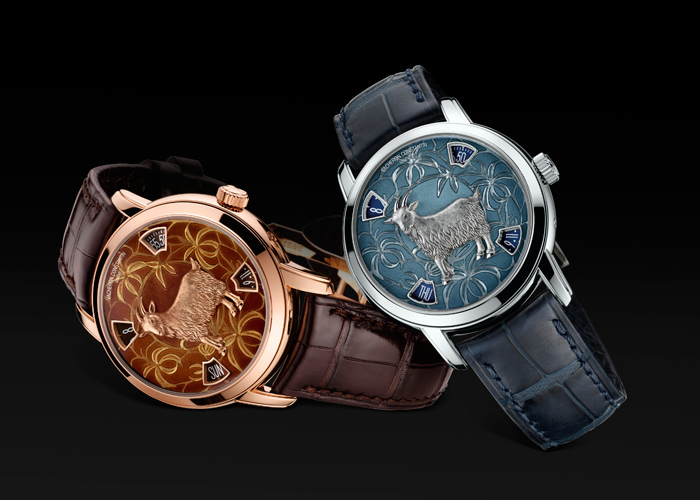 Коллекция Métiers d'Art от Vacheron Constantin – Часы Goat из серии Legend of the Chinese Zodiac
