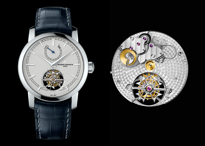 Модель Patrimony Traditionnelle с турбийоном и 14-дневным запасом хода (коллекция Excellence Platine) от Vacheron Constantin
