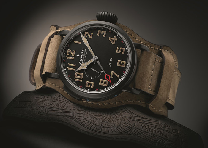Pilot Montre d'Aéronef Type 20 GMT 1903 от Zenith