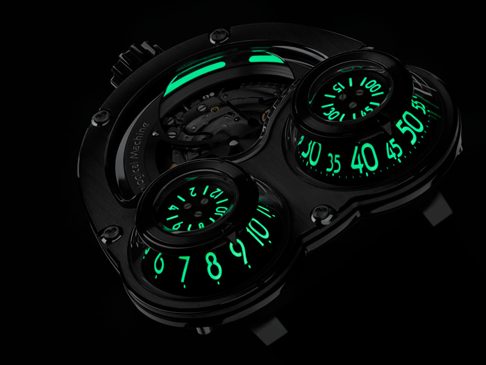 Часы HM3 Megawind Final Edition Superluminova от MB&F