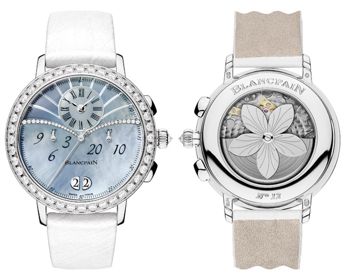 Chronograph Large Date от Blancpain с корпусом из белого золота