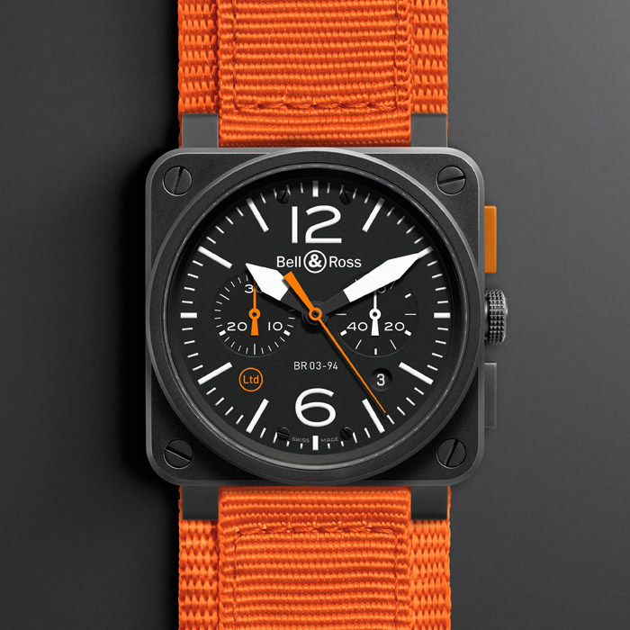 Модель BR 03-94 Carbon Orange от Bell & Ross