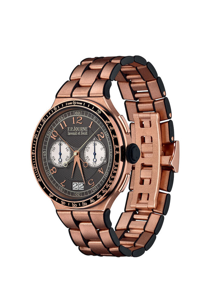 Chronographe Monopoussoir Rattrapante от F.P. Journe в красном золоте