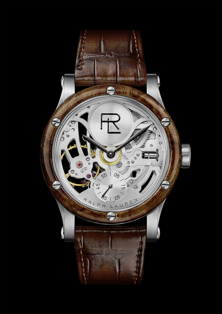 RL Automotive Steel Skeleton с кожаным ремешком