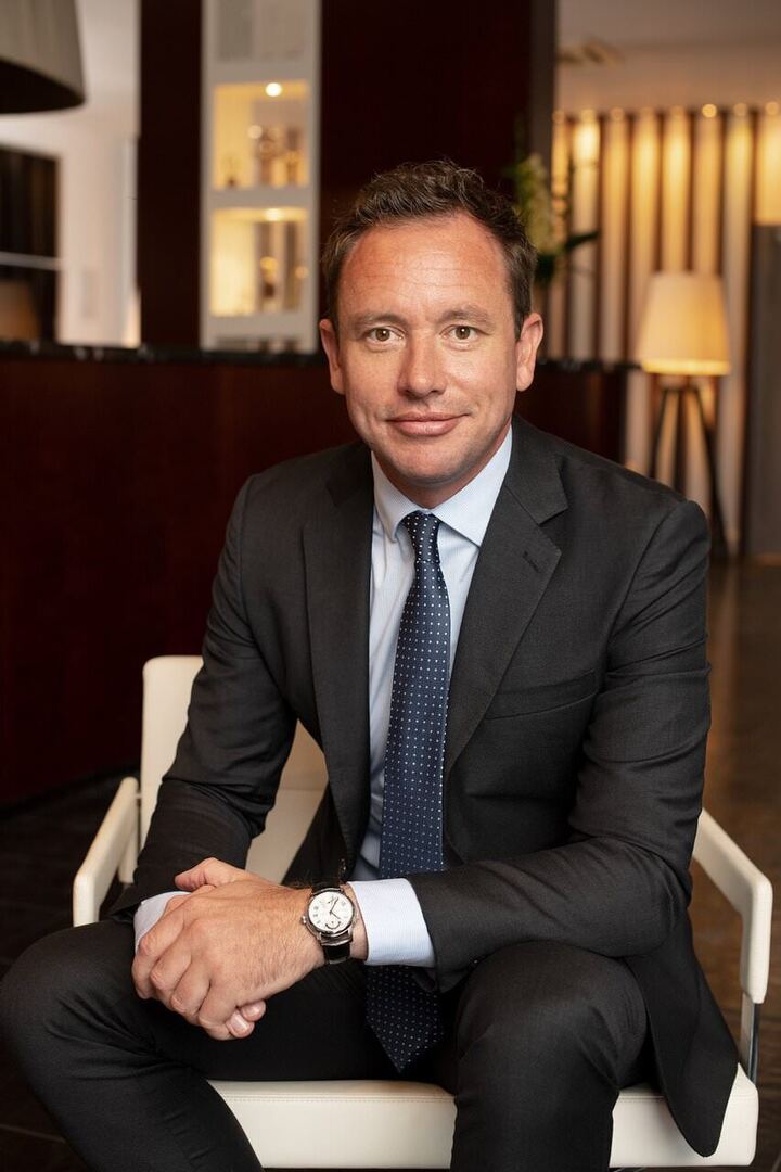 Нильс Эггердинг, генеральный директор компании Frédérique Constant. 
