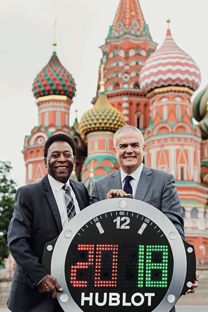 Пеле и Рикардо Гвадалупе (Hublot)