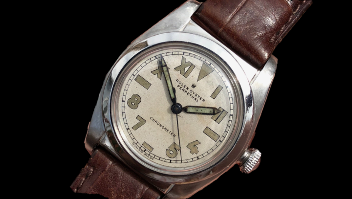 Rolex Oyster perpetual с калифорнийским циферблатом