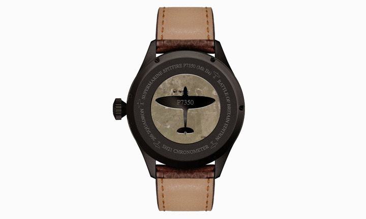 Часы C8 P7350 Chronometer от Christopher Ward (обратная сторона)