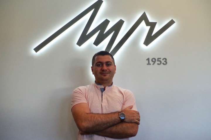 Рафик Саркисян, менеджер по развитию на фабрике «Луч» в Минске (Беларусь) с 2020