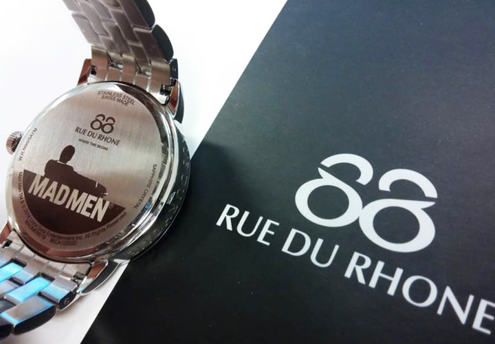 Часы из ограниченной серии Mad Men 87WA140027 Watch от 88 Rue du Rhone (вид сзади)