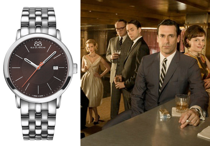Часы из ограниченной серии Mad Men 87WA140027 Watch от 88 Rue du Rhone