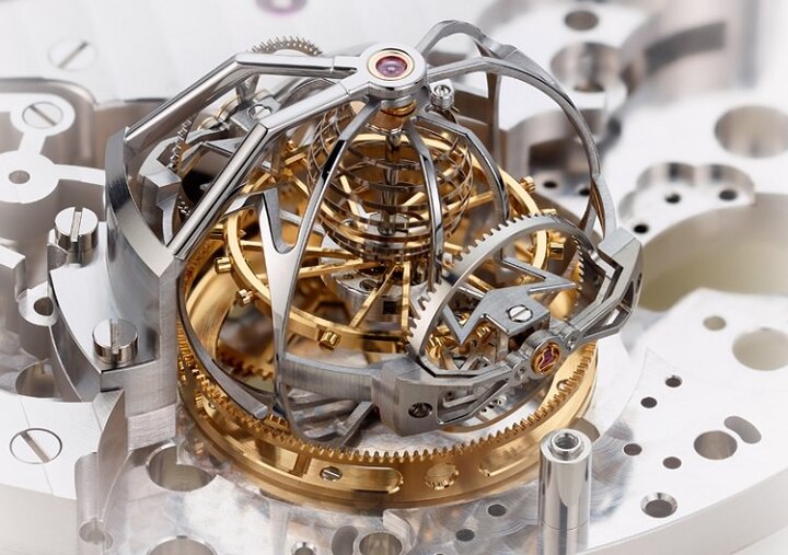 Многокоординатный спуск Vacheron Constantin со сферической балансирной пружиной