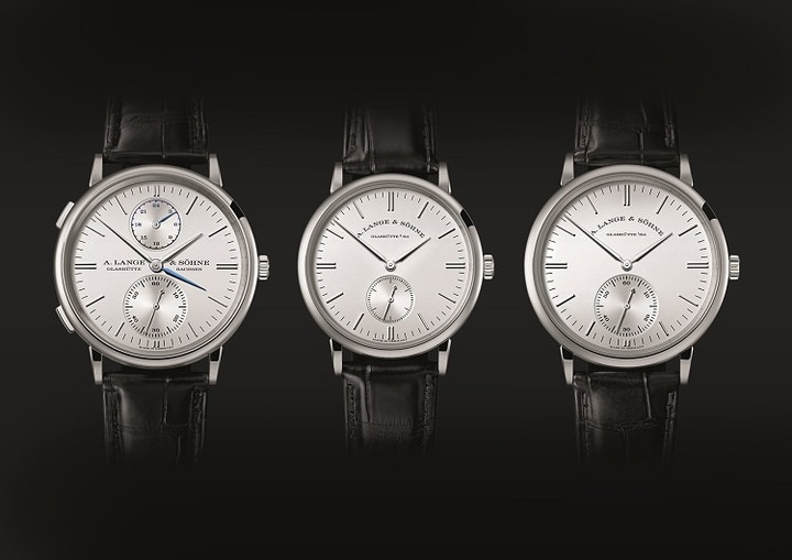 Часы нового поколения SAXONIA DUAL TIME, SAXONIA и SAXONIA AUTOMATIC из белого золота