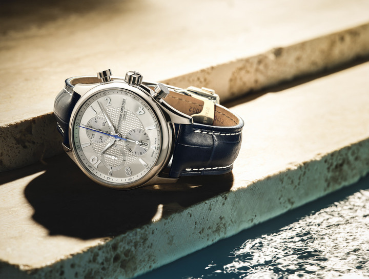 Frédérique Constant представляет модель Runabout RHS Chronograph Automatic как дань уважения сотрудничеству с итальянской яхтенной компанией Riva.