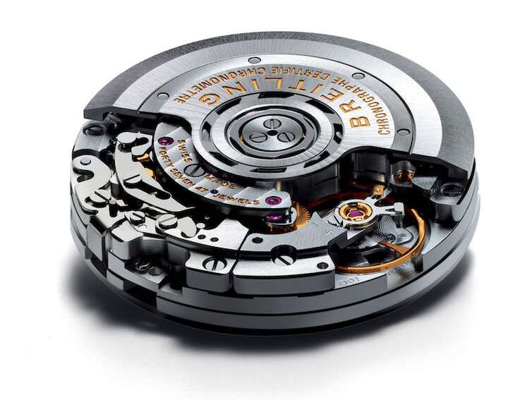 Фирменный калибр Breitling 01
